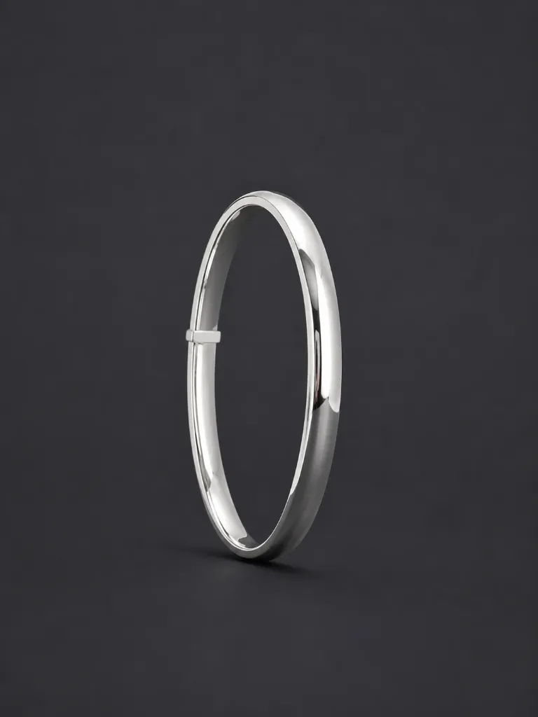 Classic Silver Kada for Men