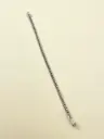 Mens Silver Curb Bracelets – Italian Oxidized Collection