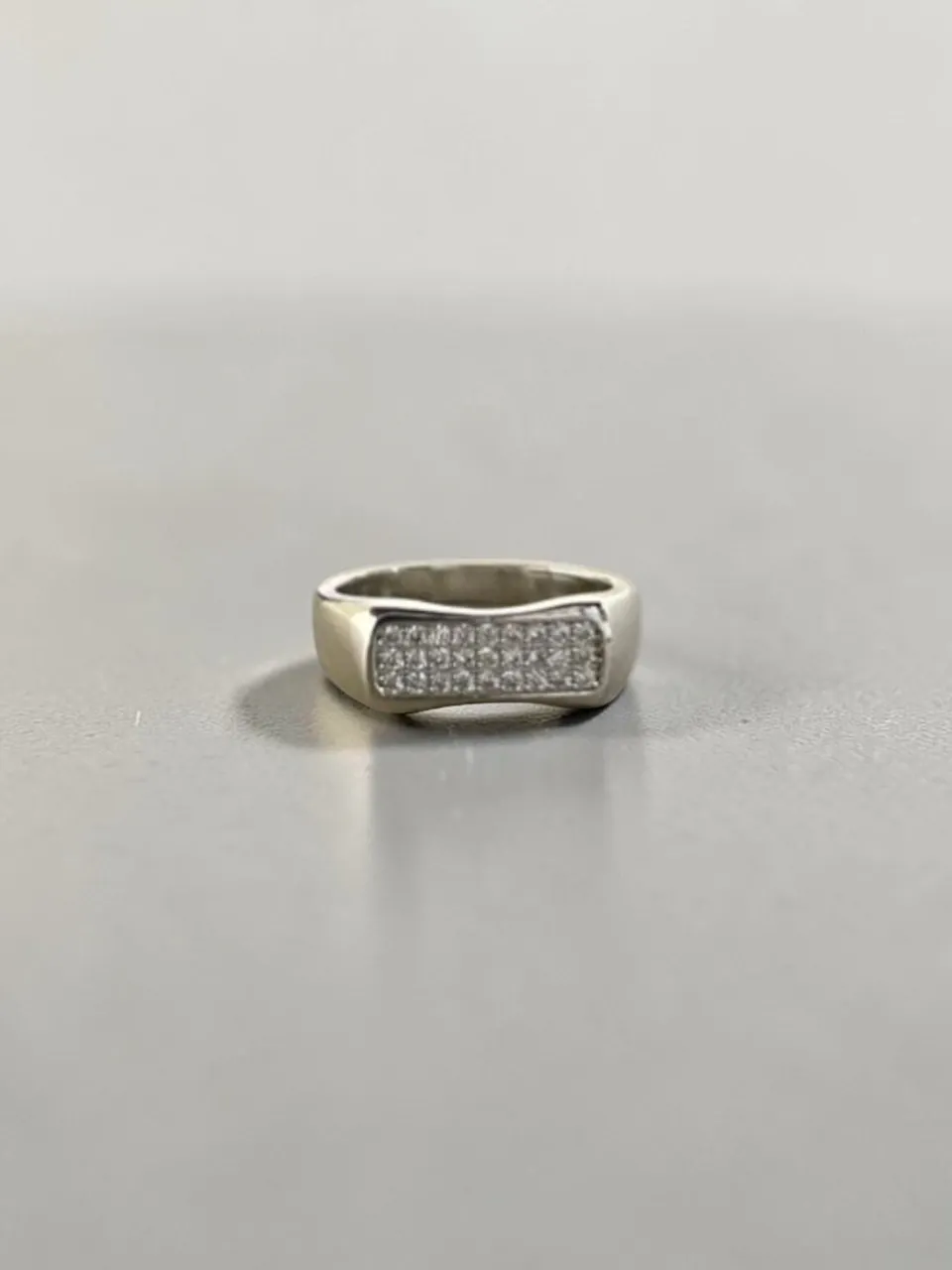 Modern Diamond Silver Rings for Men– Minimal Edge
