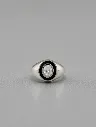 Silver Round Cut Solitaire Ring - Refined Everyday Style