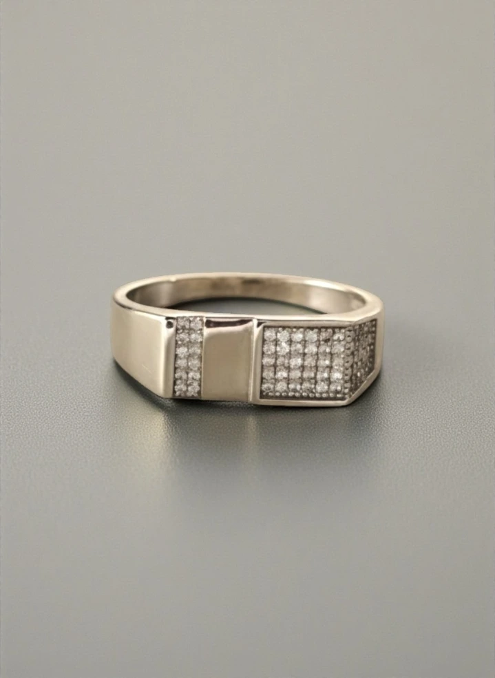 Sterling Silver Diamond Rings for Men– Refined Everyday Luxury