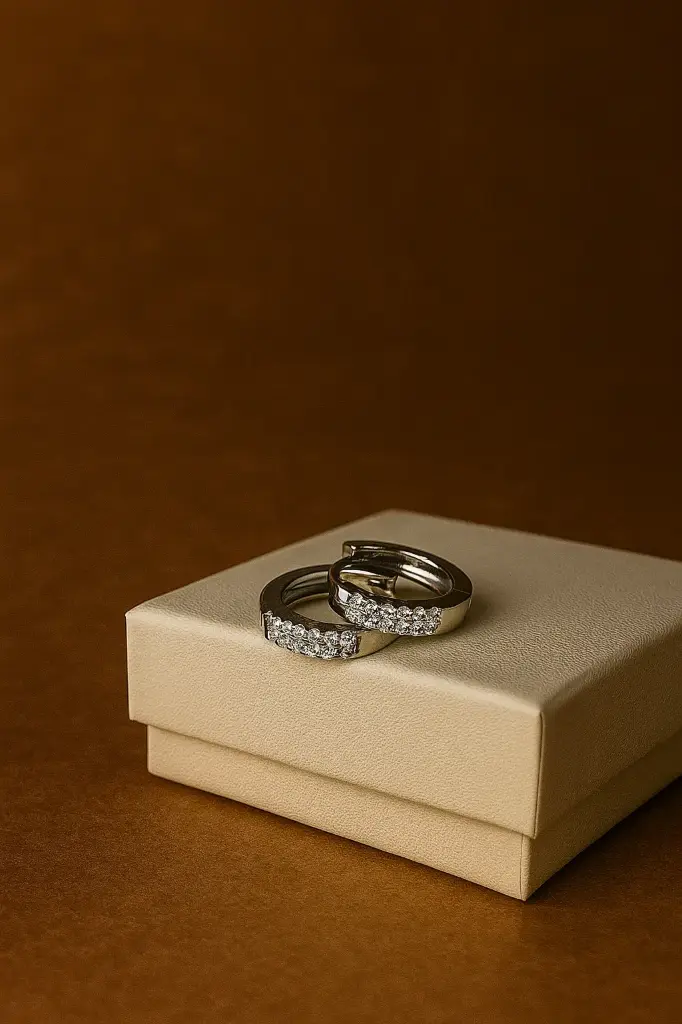 925 Silver Bali for Men & Woman – Double Stone Elegance