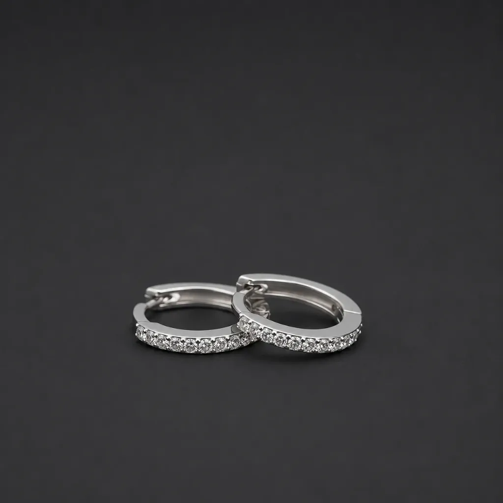 Stone Studded Bali Earrings for Women