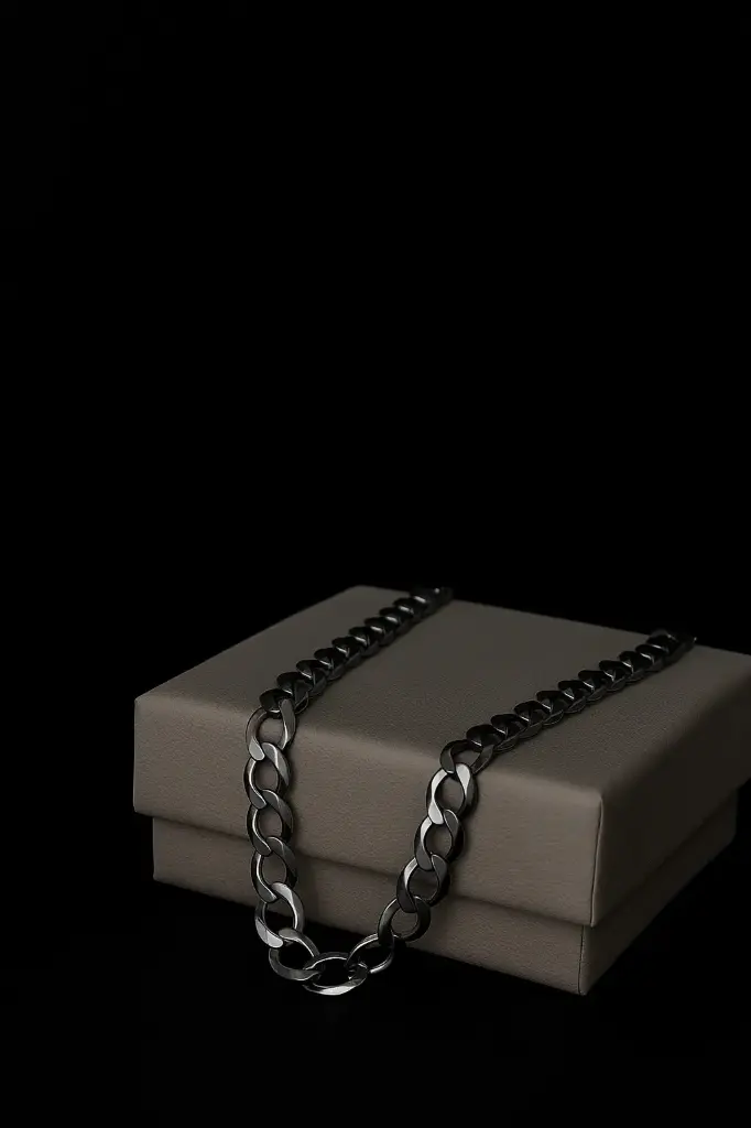 925 Silver Men’s Cuban Chain – Italian Style Luxury