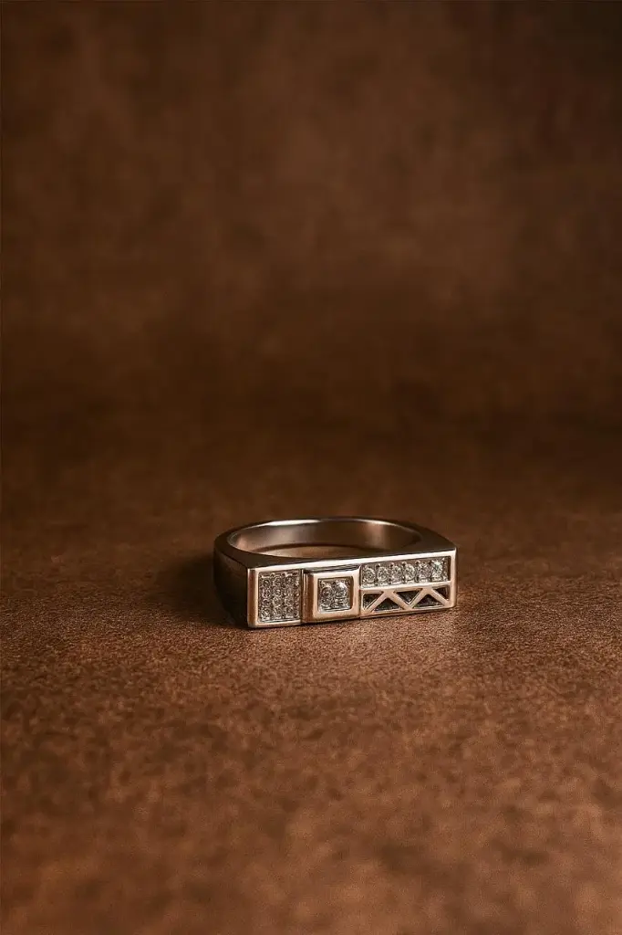 Bold 925 Silver Men's Ring