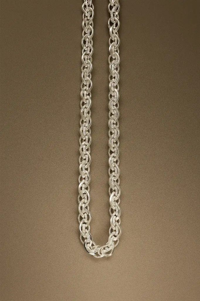 925 Silver Men Power Chain