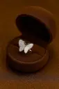 Woman's 925 Silver Butterfly Ring