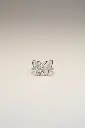 Woman’s Silver Butterfly Ring – Minimal Luxury Statement Ring