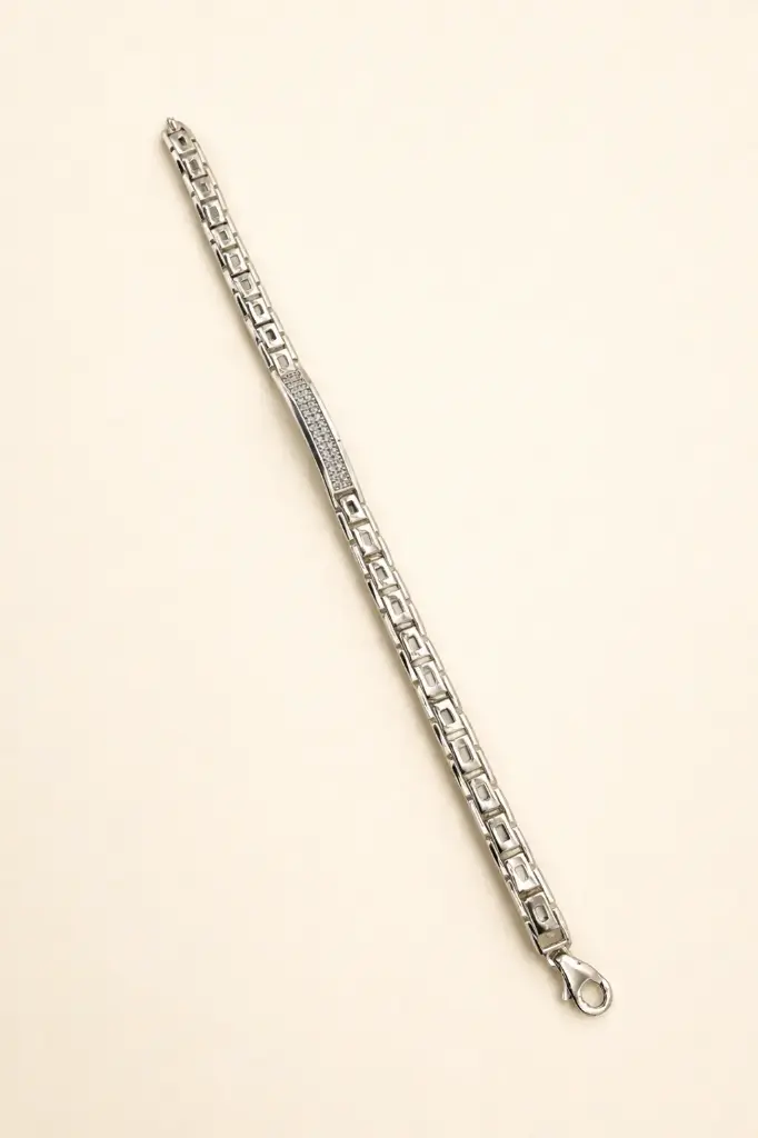 Mens Silver Link Bracelet – Bold Italian Silver