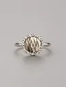 Woman’s Silver Halo Ring in 925 Sterling Silver – Everyday Luxury