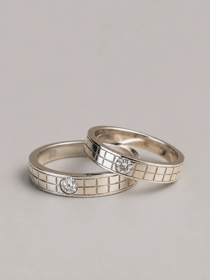 Matching Silver Rings for Couples – Premium 925 Silver
