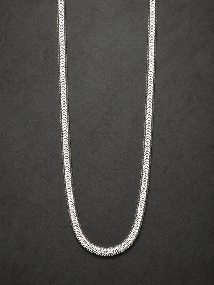 Flat Snake Chain for Men