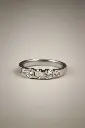 Elegant Silver Lumina Ring – Minimal 925 Design for Woman
