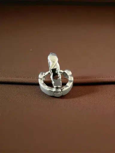 Minimal Curved Hoop Bali for Men & Woman