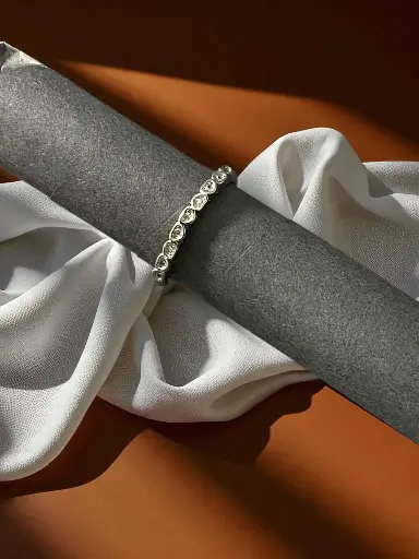 Cute 925 Silver Heart Ring for Woman