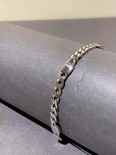 Everyday Styling Men’s 925 Silver Italy Cuban Bracelet