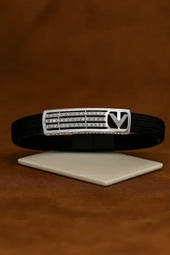 925 Silicone Kada for Men