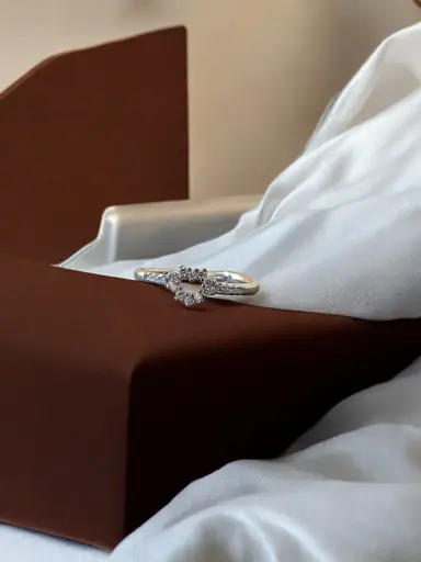 925 Silver Heart Shape Ring for Woman – Elegant Love Design