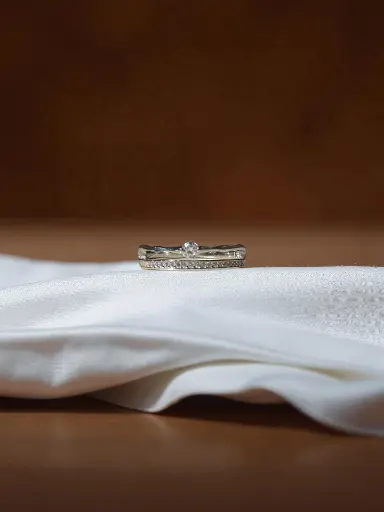 Elegant Single Diamond Ring Silver – Timeless Woman’s Ring