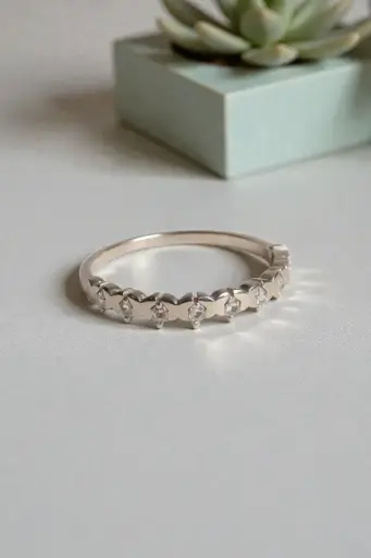 Elegant Thin Silver Band Ring for Woman – Everyday & Party Wear