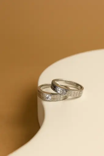 Matching Silver Rings for Couples – Premium 925 Silver