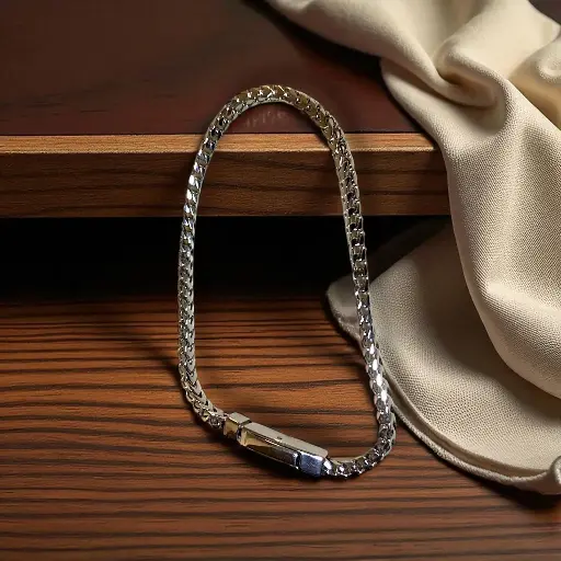 925 Italy Cuban Bracelet for Men